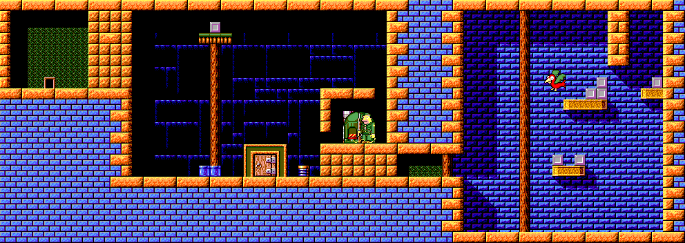 Thumbnail for a map of Level 4 Room 01 for the Master System game Krusty's Fun House.