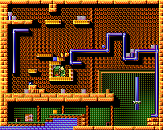 Thumbnail for a map of Level 4 Room 03 for the Master System game Krusty's Fun House.