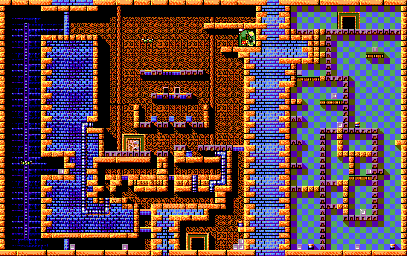 Thumbnail for a map of Level 4 Room 07 for the Master System game Krusty's Fun House.