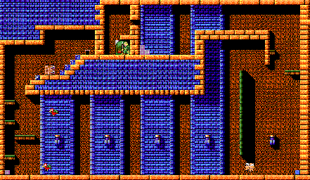 Thumbnail for a map of Level 4 Room 09 for the Master System game Krusty's Fun House.