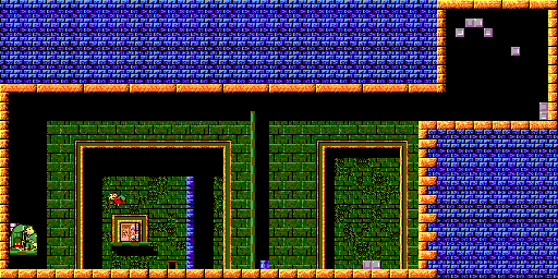 Thumbnail for a map of Level 4 Room 12 for the Master System game Krusty's Fun House.