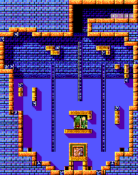 Thumbnail for a map of Level 4 Room 13 for the Master System game Krusty's Fun House.