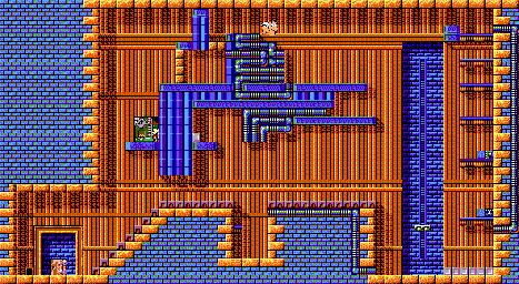 Thumbnail for a map of Level 5 Room 09 for the Master System game Krusty's Fun House.