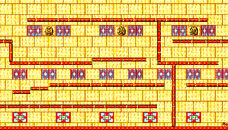 Thumbnail for a map of Round 3 for the Master System game Kung Fu Kid.