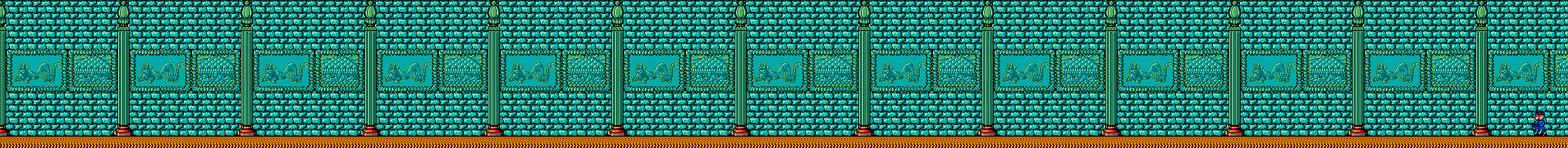 Thumbnail for a map of Round 4 for the Master System game Kung Fu Kid.