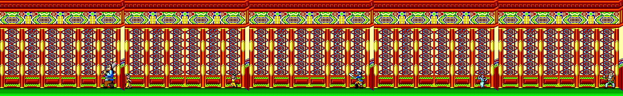 Thumbnail for a map of Round 6 for the Master System game Kung Fu Kid.