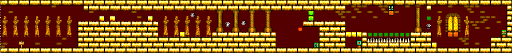 Thumbnail for a map of Desert Pyramid Stage Area 2 for the Master System game Land Of Illusion: Starring Mickey Mouse.