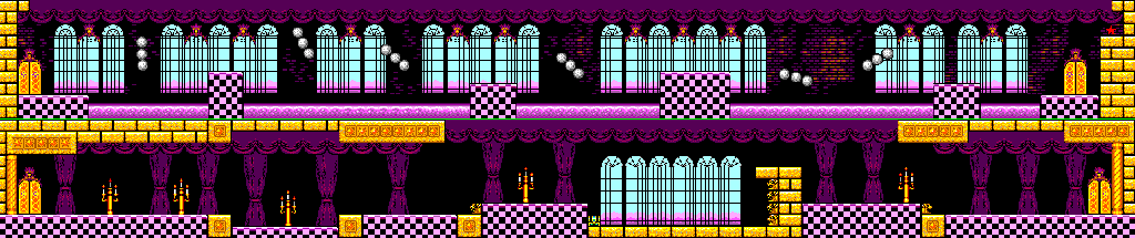 Thumbnail for a map of Good Princess's Castle Stage Area 2 for the Master System game Land Of Illusion: Starring Mickey Mouse.