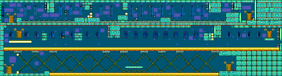 Thumbnail for a map of Phantom's Castle Stage Area 2 for the Master System game Land Of Illusion: Starring Mickey Mouse.