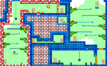 Thumbnail for a map of Toy Workshop Stage Area 2 for the Master System game Land Of Illusion: Starring Mickey Mouse.
