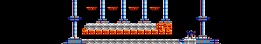 Thumbnail for a map of Fun Level 17: Easy When You Know How for the Master System game Lemmings.