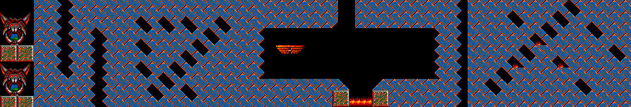 Thumbnail for a map of Fun Level 23: I've Lost That Lemming Feeling for the Master System game Lemmings.
