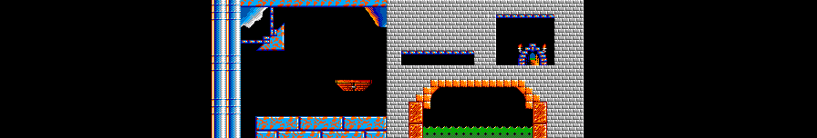 Thumbnail for a map of Mayhem Level 19: Time To Get Up! for the Master System game Lemmings.