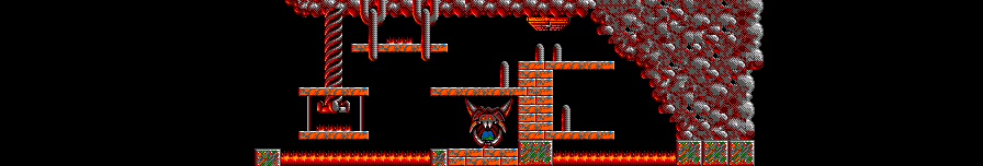 Thumbnail for a map of Mayhem Level 24: All Or Nothing for the Master System game Lemmings.