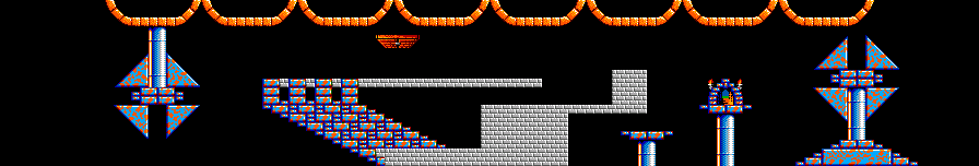 Thumbnail for a map of Taxing Level 15: What An Awesome Level for the Master System game Lemmings.