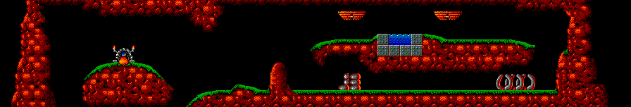 Thumbnail for a map of Taxing Level 2: Watch Out, Theres Traps About for the Master System game Lemmings.