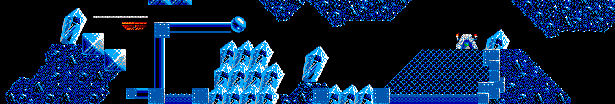 Thumbnail for a map of Taxing Level 28: Poor Wee Creatures for the Master System game Lemmings.