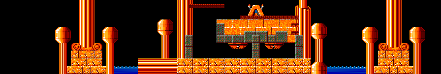 Thumbnail for a map of Taxing Level 4: Lend A Helping Hand for the Master System game Lemmings.