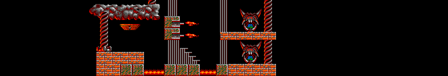Thumbnail for a map of Taxing Level 5: The Prison for the Master System game Lemmings.