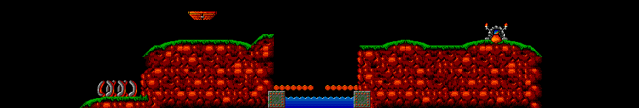 Thumbnail for a map of Tricky Level 3: A Ladder Would Be Handy for the Master System game Lemmings.