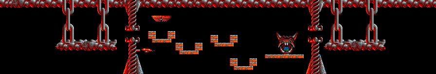 Thumbnail for a map of Tricky Level 6: Lemmingology for the Master System game Lemmings.