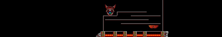 Thumbnail for a map of Tricky Level 8: Lemming Sanctuary In Sight for the Master System game Lemmings.