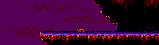 Thumbnail for a map of Level 10: Return To Pride Rock for the Master System game The Lion King.