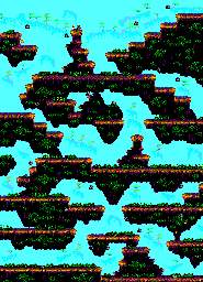Thumbnail for a map of Level 5: Simba's Exile for the Master System game The Lion King.
