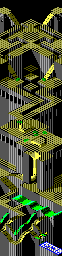 Thumbnail for a map of Level 3 for the Master System game Marble Madness.