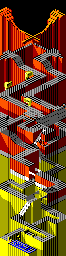 Thumbnail for a map of Level 4 for the Master System game Marble Madness.