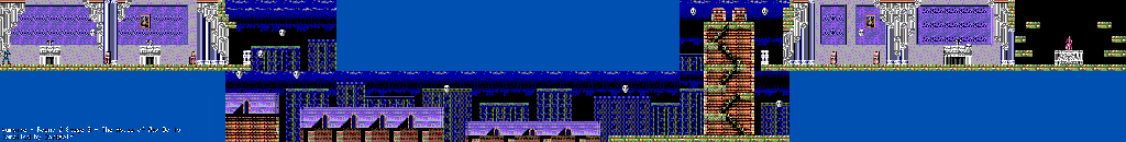 Thumbnail for a map of Round 2: The House Of Wax Dolls Stage 3 for the Master System game Master Of Darkness.
