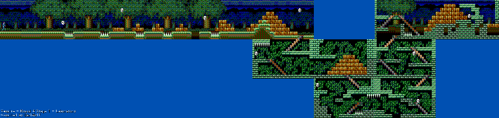 Thumbnail for a map of Round 4: Laboratory Stage 1 for the Master System game Master Of Darkness.