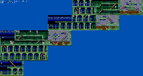 Thumbnail for a map of Round 4: Laboratory Stage 2 for the Master System game Master Of Darkness.