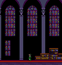 Thumbnail for a map of Castle Library for the Master System game Mickey's Ultimate Challenge.