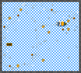Thumbnail for a map of Race 05 - Oatmeal In Overdrive for the Master System game Micro Machines.