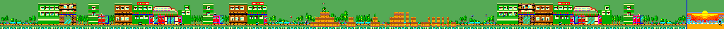 Thumbnail for a map of Round 1 for the Master System game My Hero.
