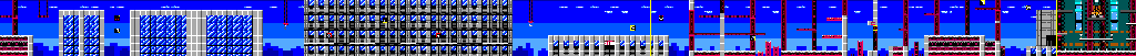 Thumbnail for a map of Chapter 2 Scene 2 for the Master System game Ninja Gaiden.