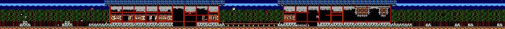 Thumbnail for a map of Chapter 3 Scene 2 for the Master System game Ninja Gaiden.
