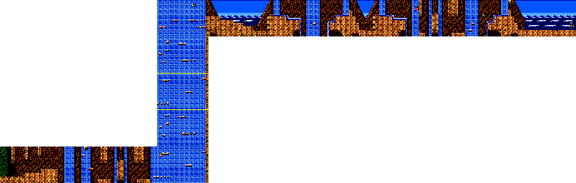 Thumbnail for a map of Chapter 4 Scene 3 for the Master System game Ninja Gaiden.