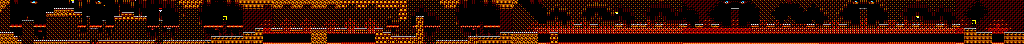 Thumbnail for a map of Chapter 6 Scene 2 for the Master System game Ninja Gaiden.