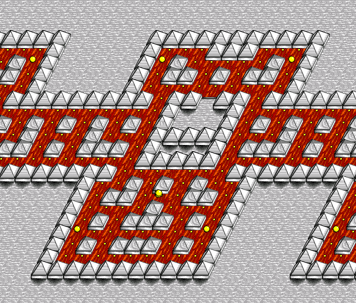 Thumbnail for a map of Round 15: Sandbox Land for the Master System game Pac-Mania.