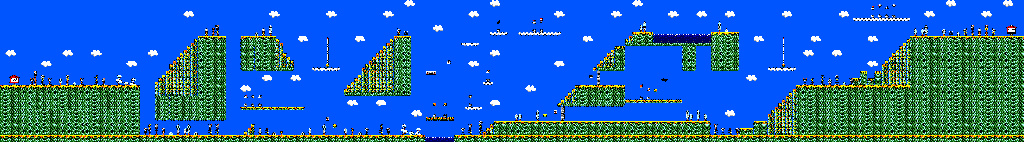 Thumbnail for a map of Round 2 Area 2 for the Master System game Psycho Fox.