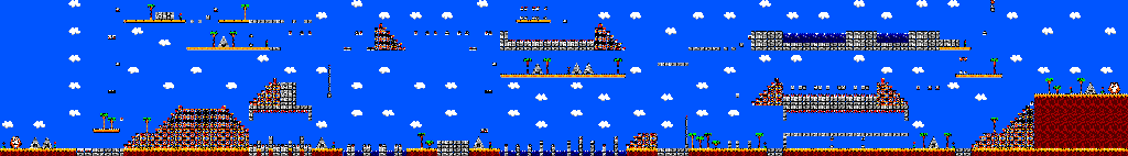 Thumbnail for a map of Round 3 Area 2 for the Master System game Psycho Fox.