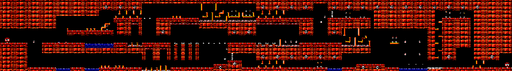 Thumbnail for a map of Round 5 Area 1 for the Master System game Psycho Fox.