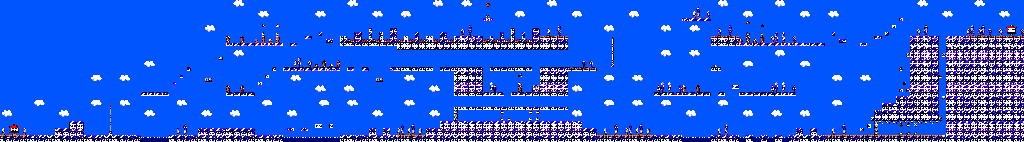 Thumbnail for a map of Round 6 Area 1 for the Master System game Psycho Fox.