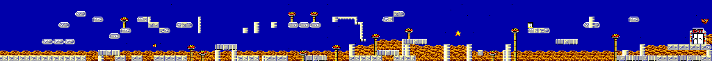 Thumbnail for a map of Round 1 for the Master System game Quartet.