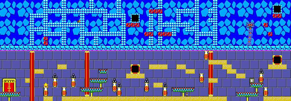 Thumbnail for a map of Round 3 for the Master System game Quartet.