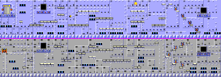 Thumbnail for a map of Round 4 for the Master System game Quartet.