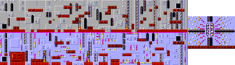Thumbnail for a map of Round 6 for the Master System game Quartet.