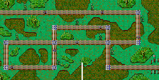 Thumbnail for a map of Round 2 for the Master System game Rescue Mission.